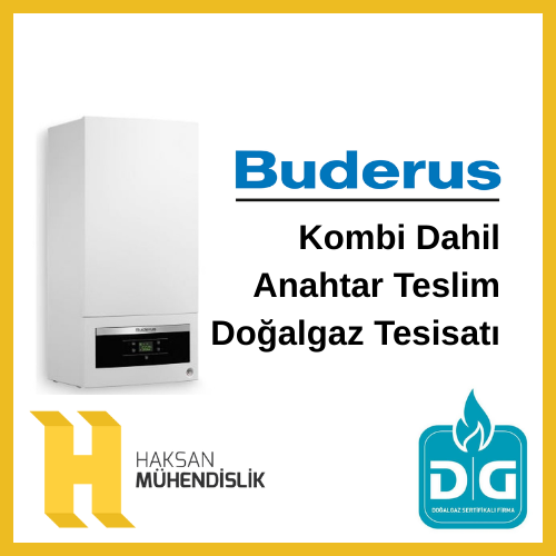 Buderus Kombi Dahil Doğalgaz Tesisatı