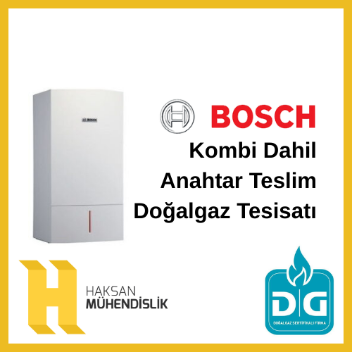 Bosch Kombi Dahil Doğalgaz Tesisatı